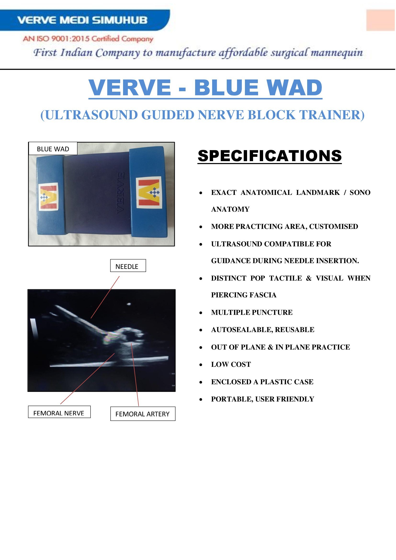 Verve - Blue Wad