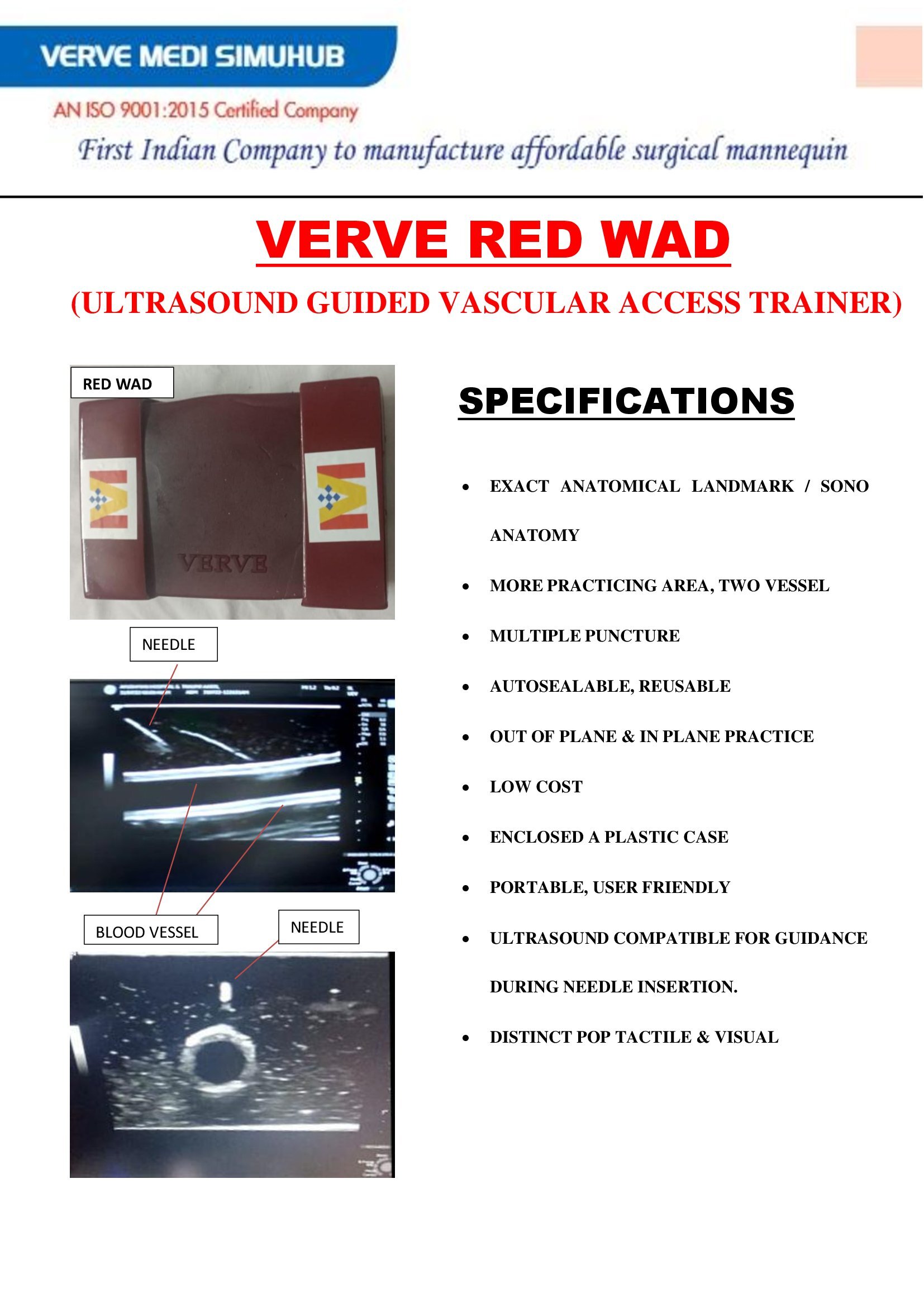 Verve - Red Wad